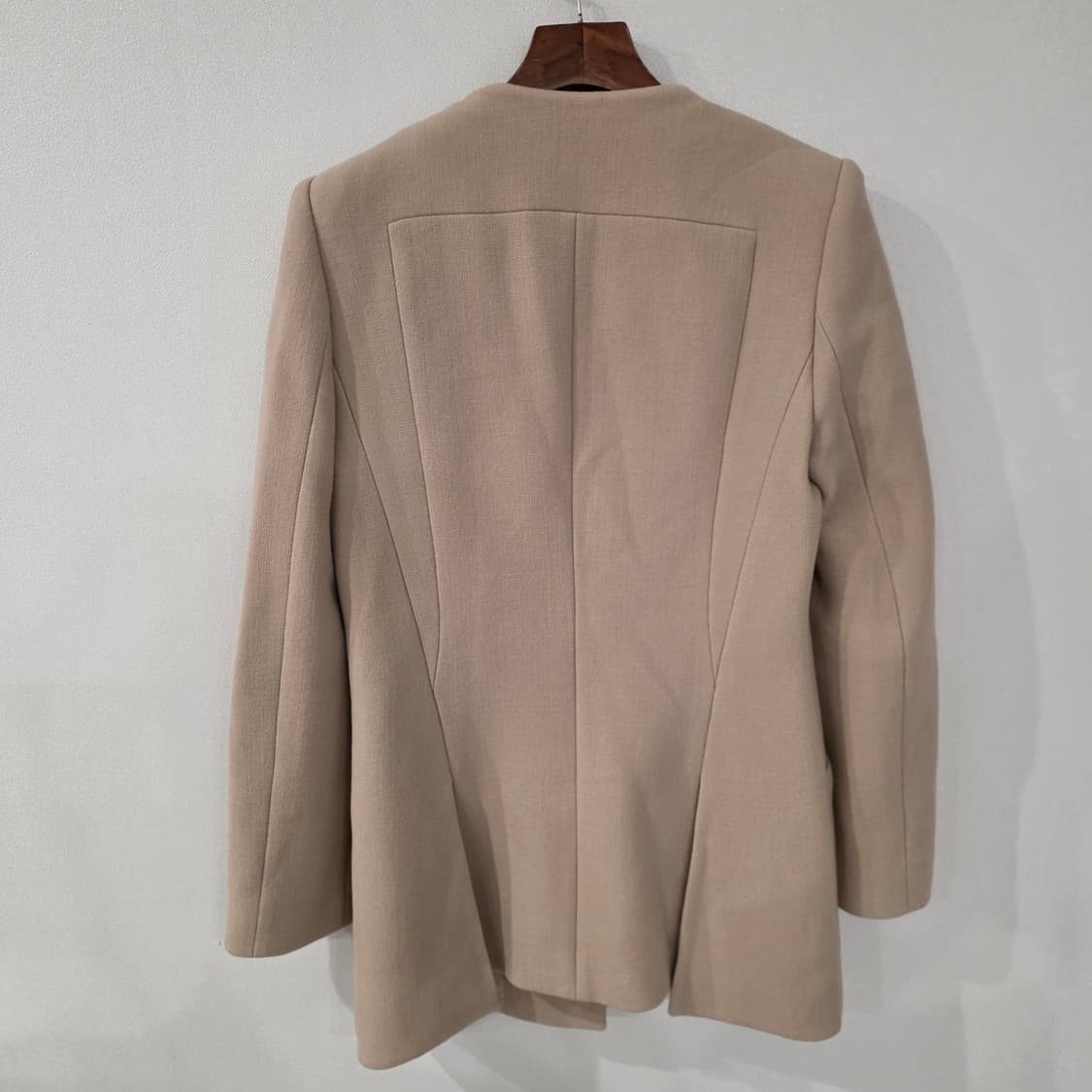 미샤 노카라 자켓 베이지 55 상품이미지6