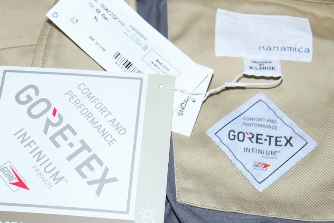 (새 제품)나나미카 인피니움 고어텍스 크루자켓 XL 상품이미지4