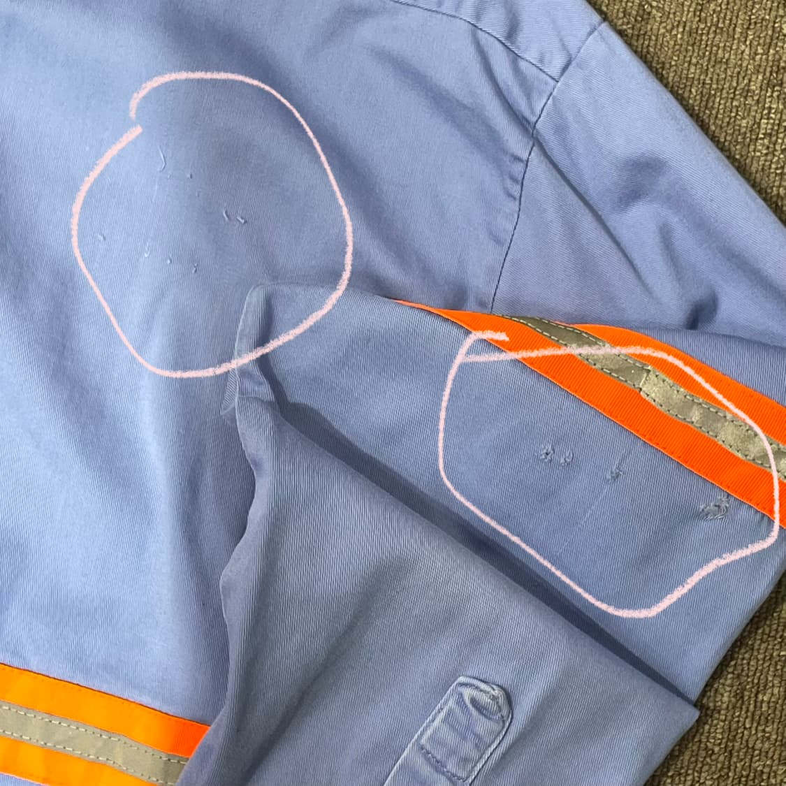 (3XL) Dickies 디키즈 하이비스 워크 셔츠 상품이미지7