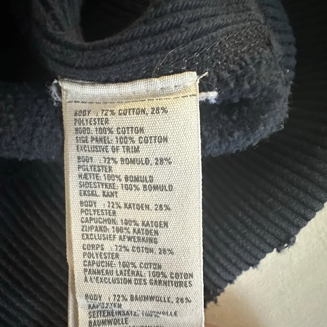 아베크롬비 앤 피치 빈티지 헨리넥 후드티 상품이미지4