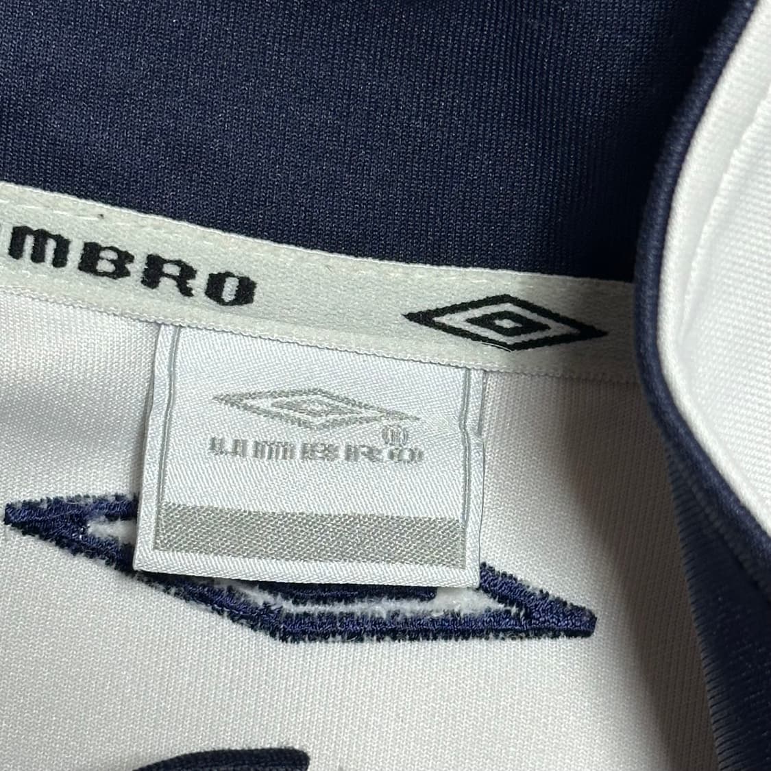 M 엄브로 잉글랜드 화이트 트랙탑 상품이미지4