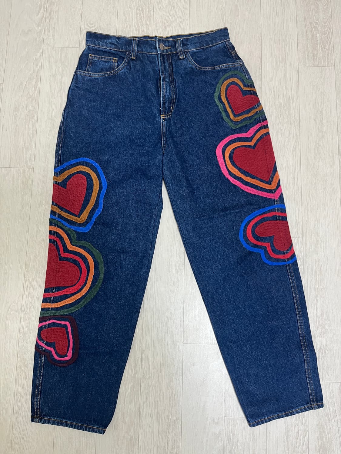 Farm Rio 자수 청바지 상품이미지1