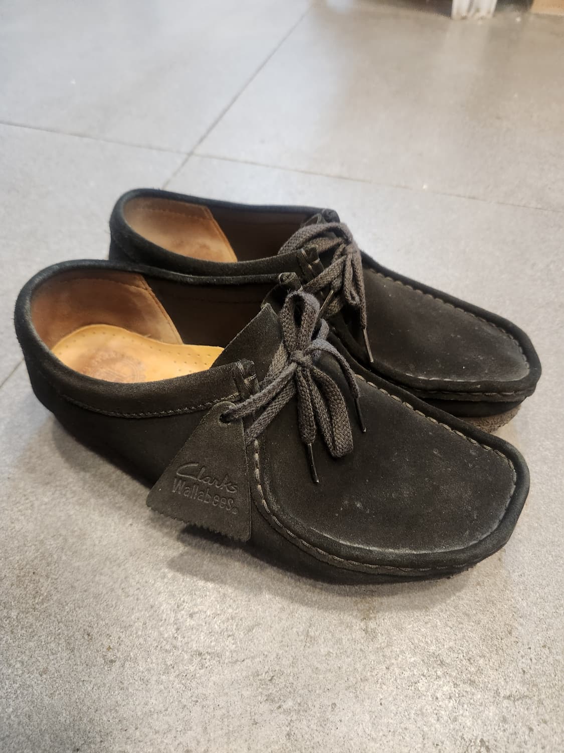 클락스 왈라비 블랙 상품이미지1