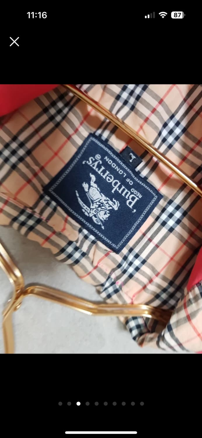 정품 버버리 자켓 L  상품이미지3