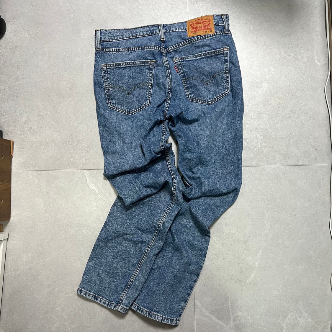 [32] 리바이스 511 데님 워싱 청바지 W32 L32 상품이미지3
