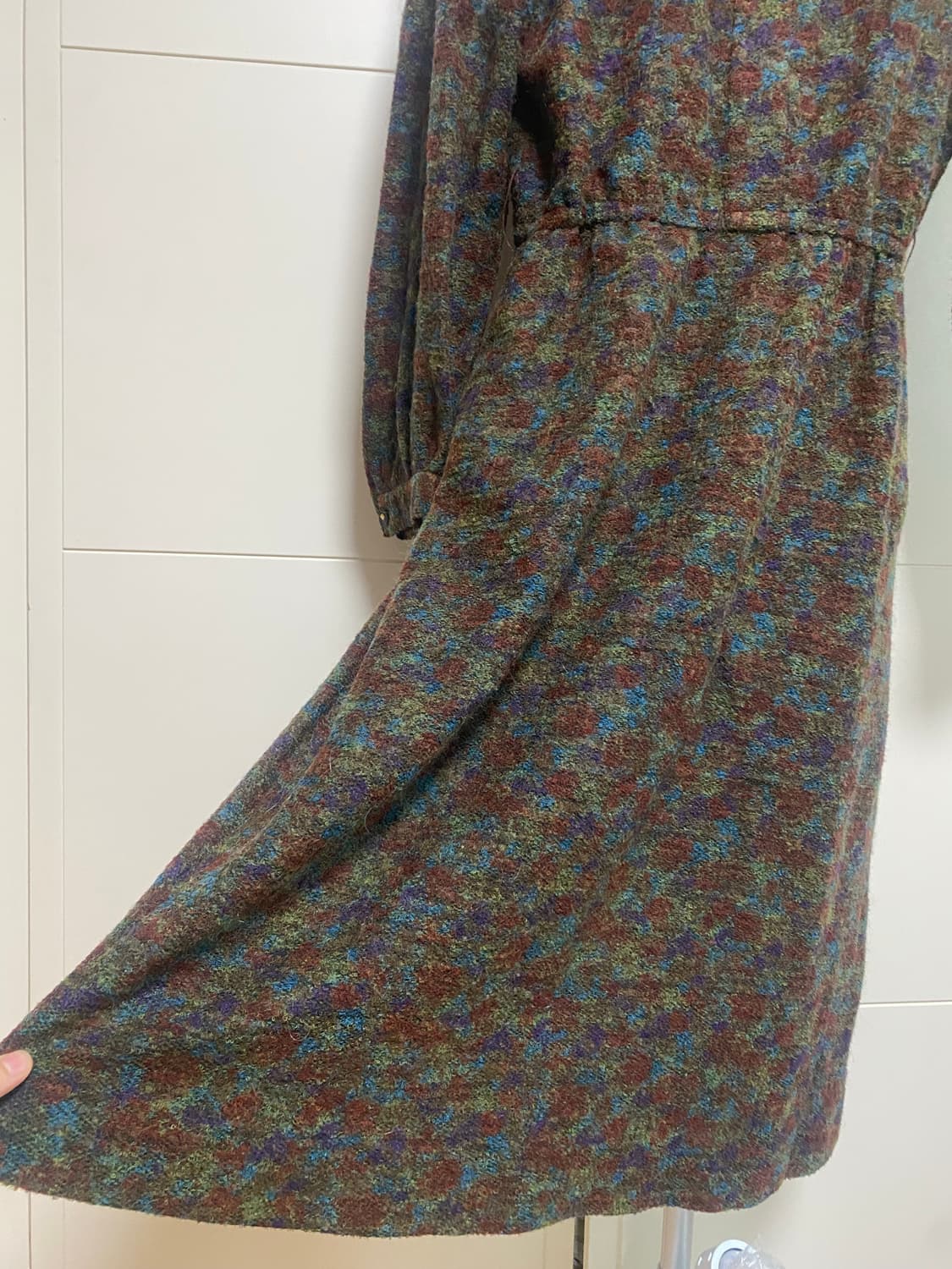 Tienne 빈티지패턴 롱 원피스(모89) 상품이미지4