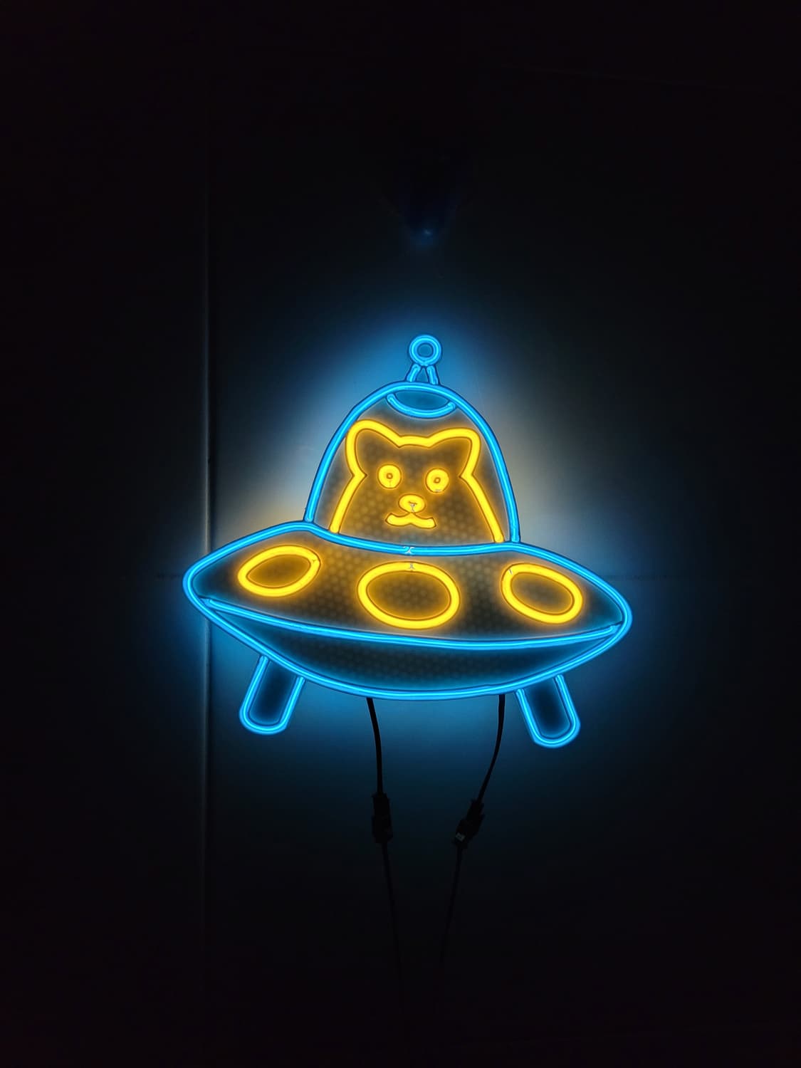 네온사인 햄스터 ufo 외계인 led 램프 무드등 조명 상품이미지2