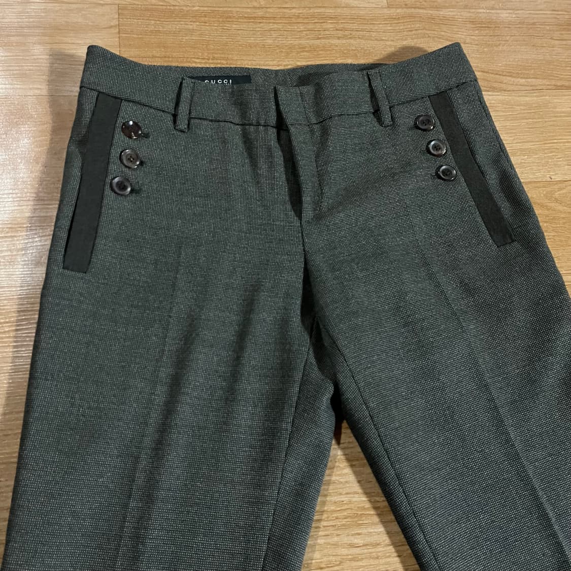[여29-30] 구찌 로고 슬랙스 상품이미지5