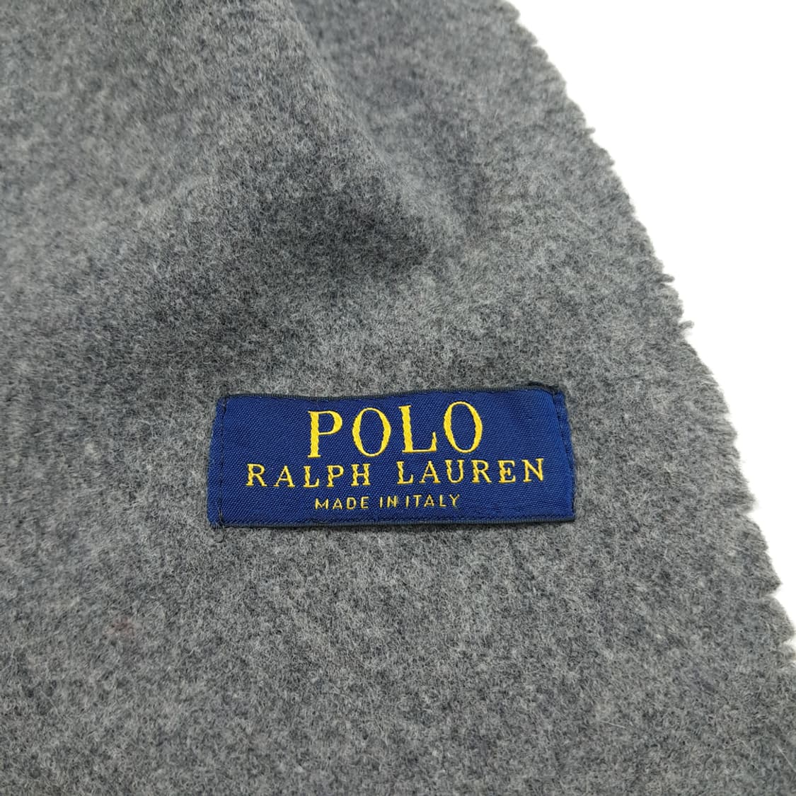 MX212 폴로 랄프로렌 그레이 빅포니 램스울 목도리 머플러 상품이미지5