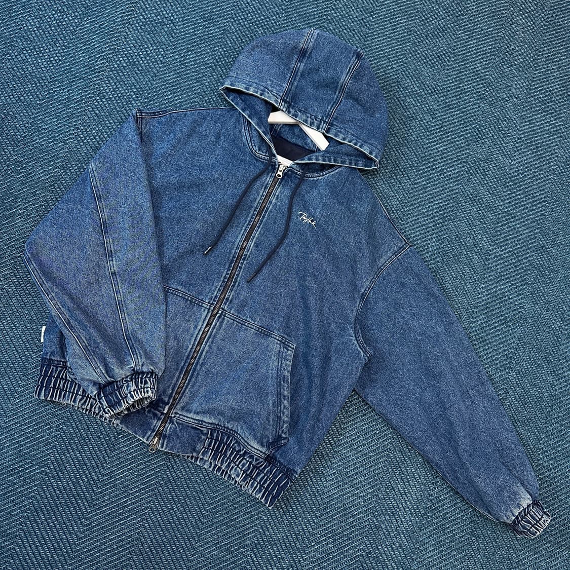 [L] 토니호크 청 후드 자켓 상품이미지1