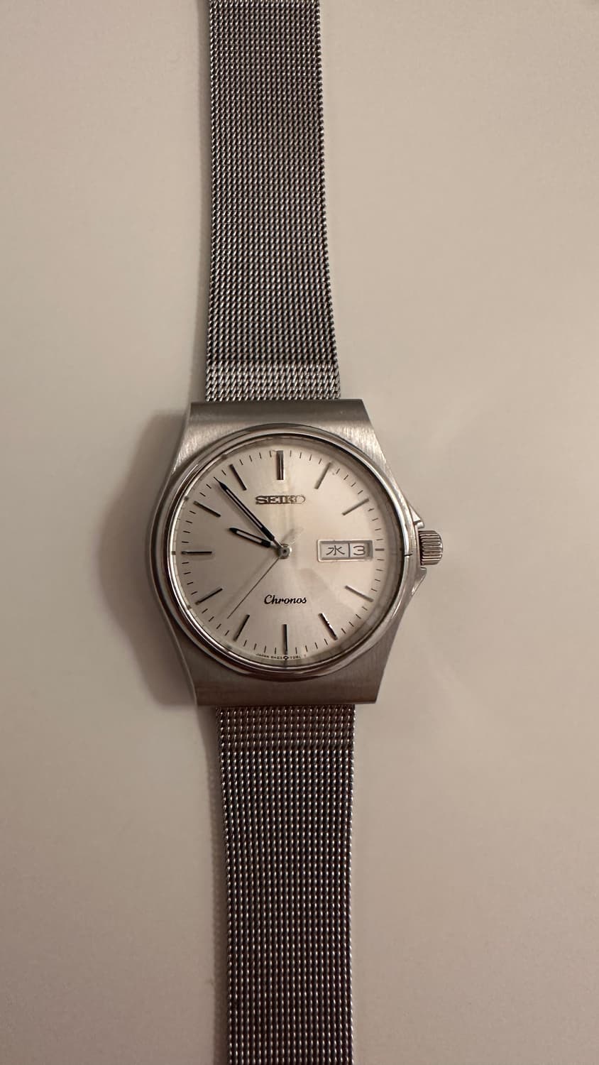 80s seiko chronos quatz day-date 상품이미지7