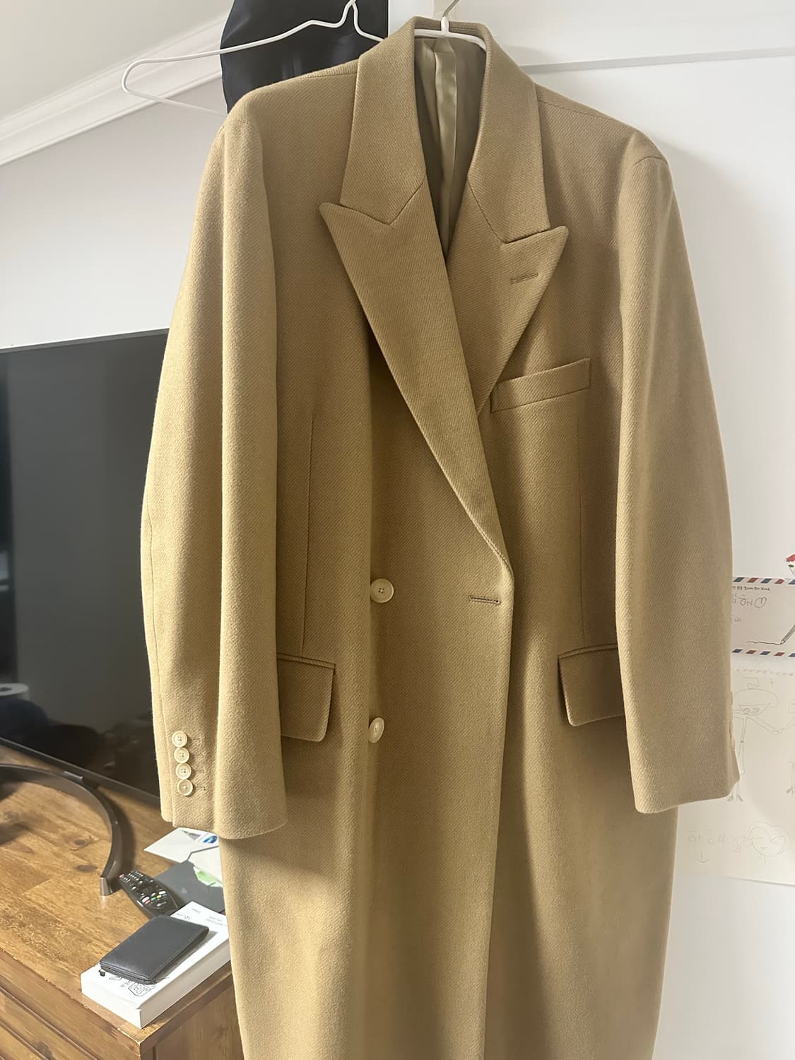 오라리 슈퍼파인울 체스터필드코트 상품이미지1