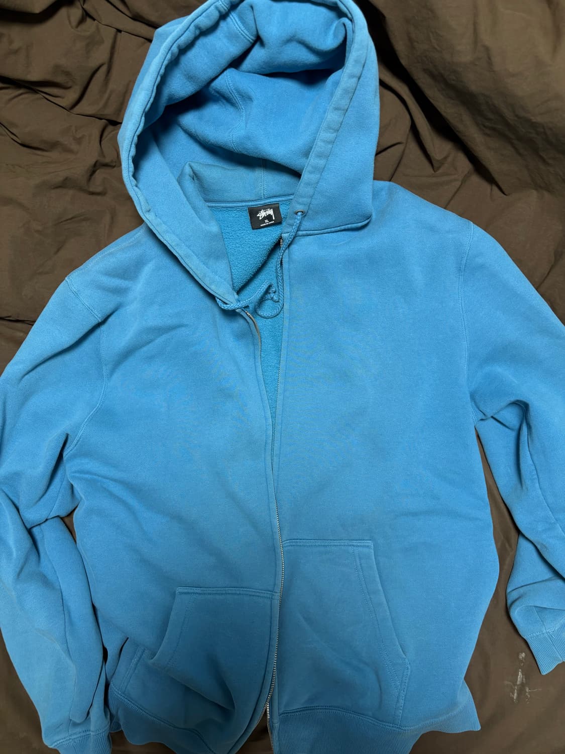 스투시 리얼트리 후드집업 상품이미지1