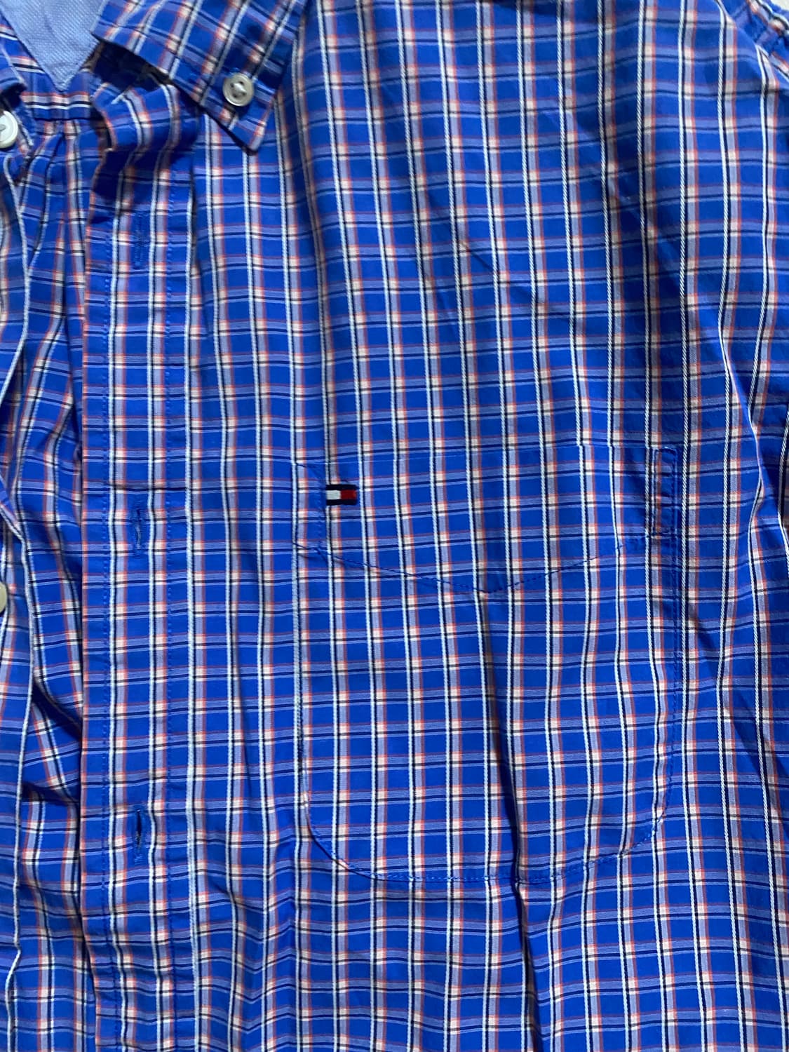 타미힐피거  간절기 체크 남방 L (105) 상품이미지2