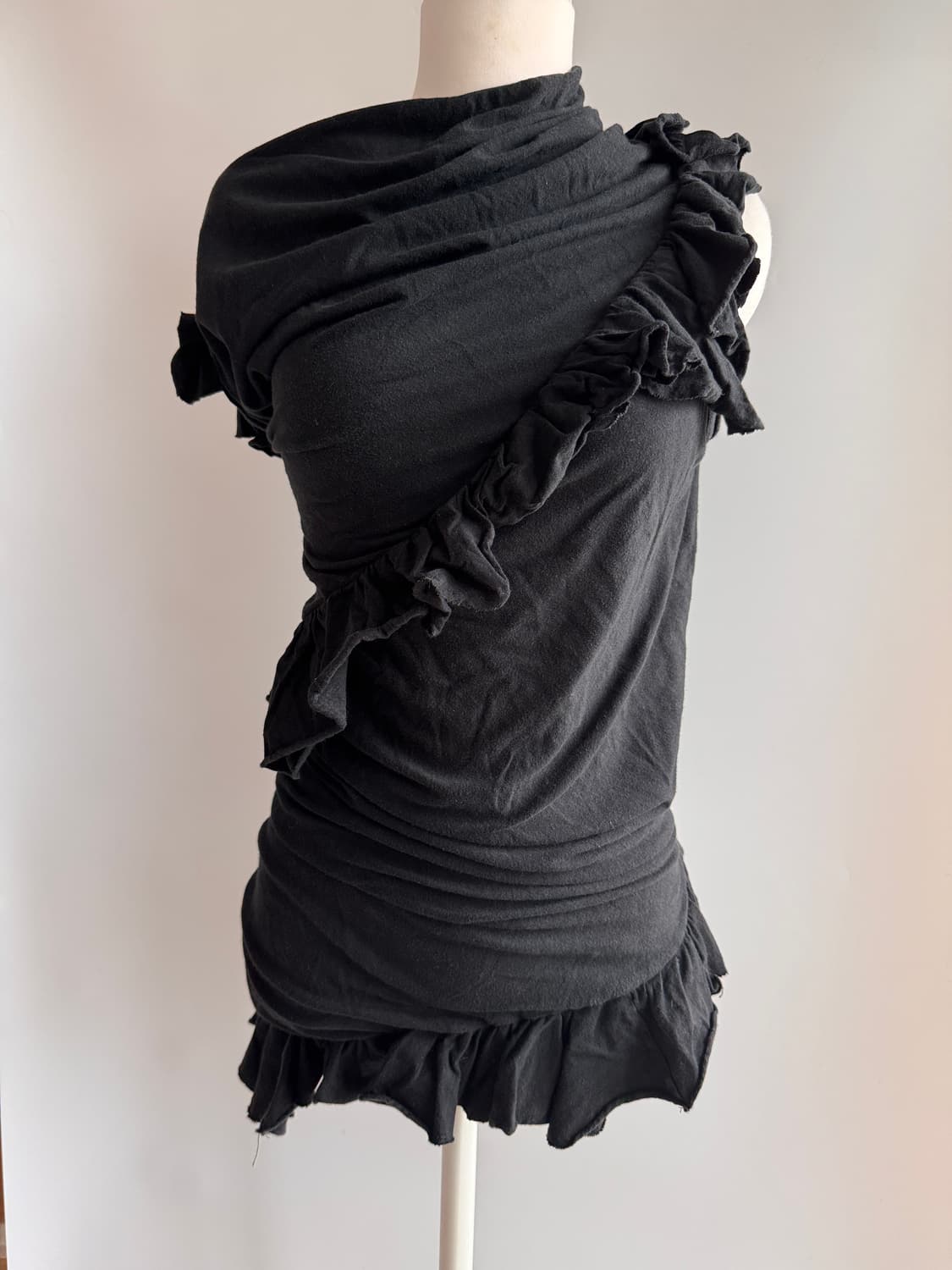 Comme des garcons 러플 드레이핑 슬리브  상품이미지1