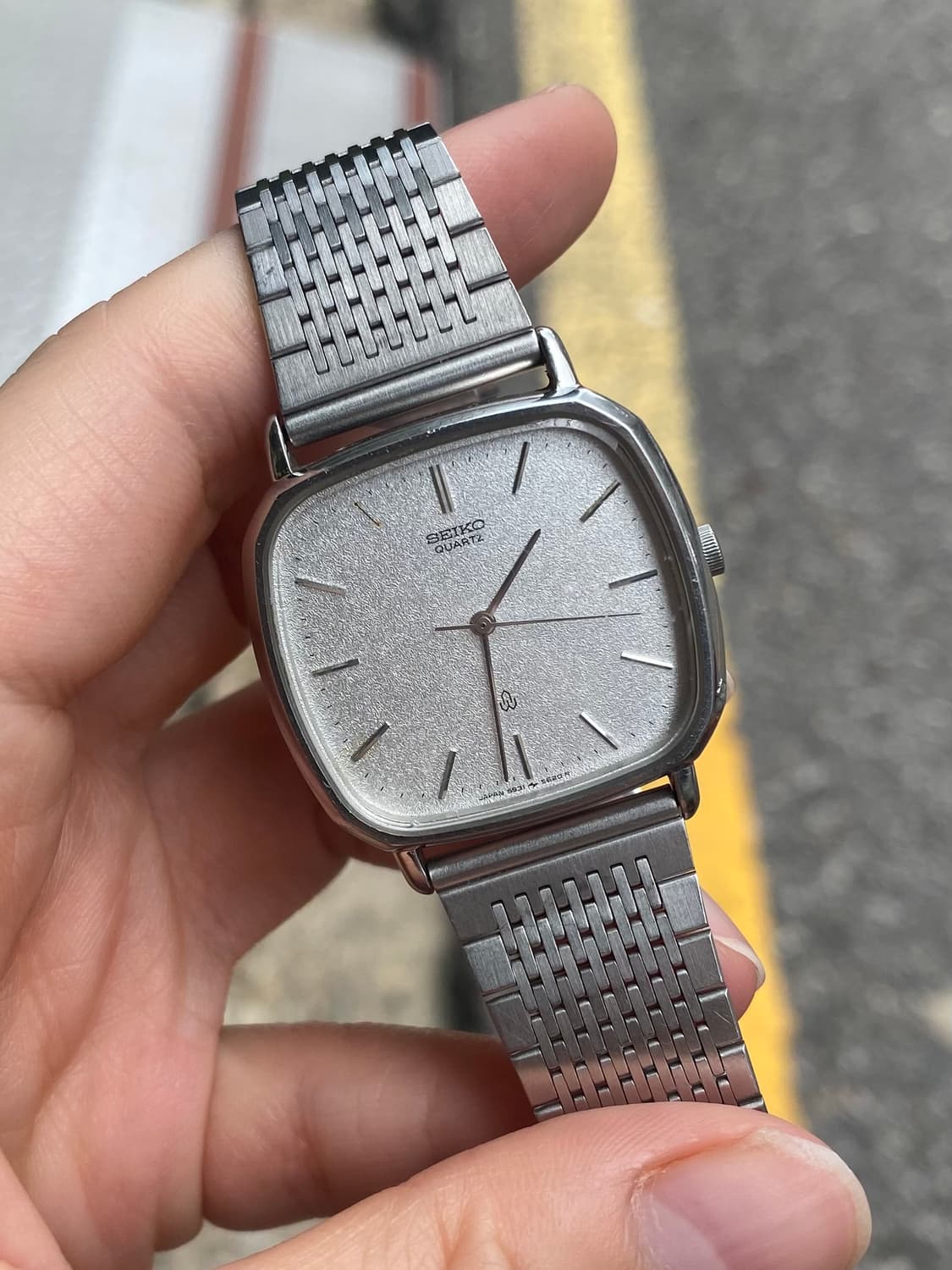 Seiko 세이코 스퀘어 쿼츠 스노우 상품이미지3