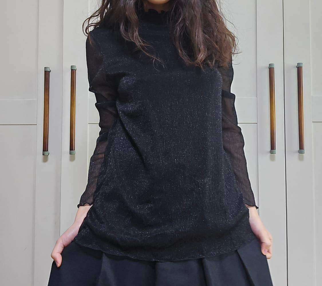 00s romantic goth fairy grunge sleeve 상품이미지2