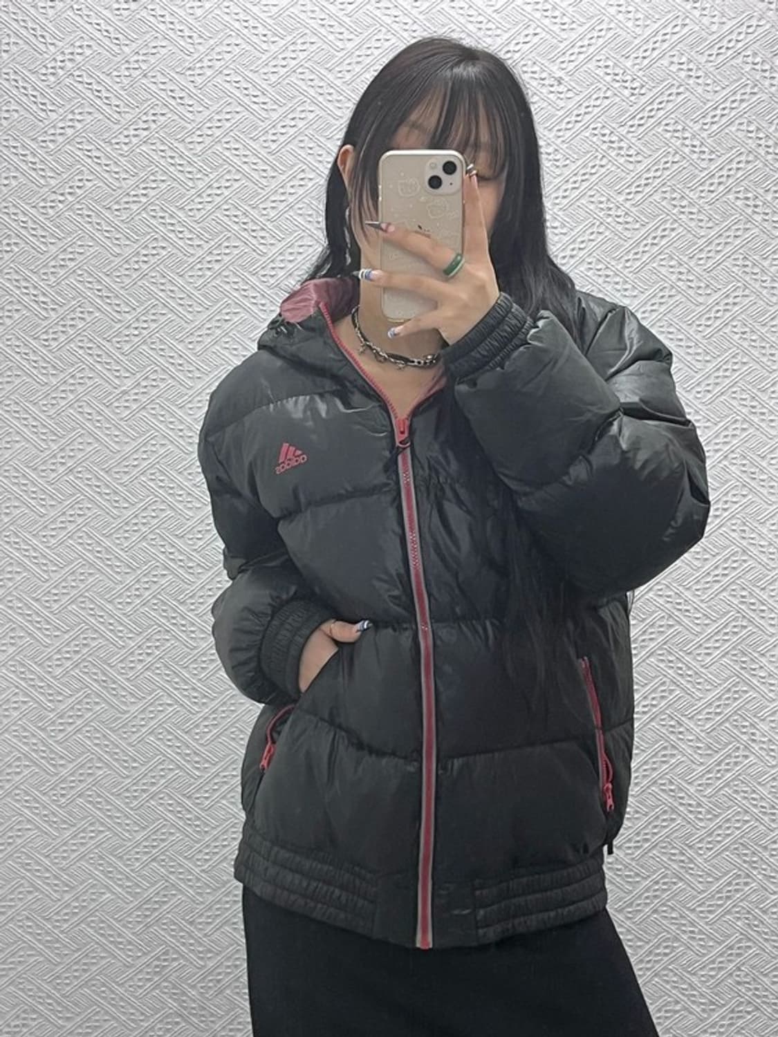 아디다스 레트로 빈티지 오리털 패딩 100 C07739 상품이미지2