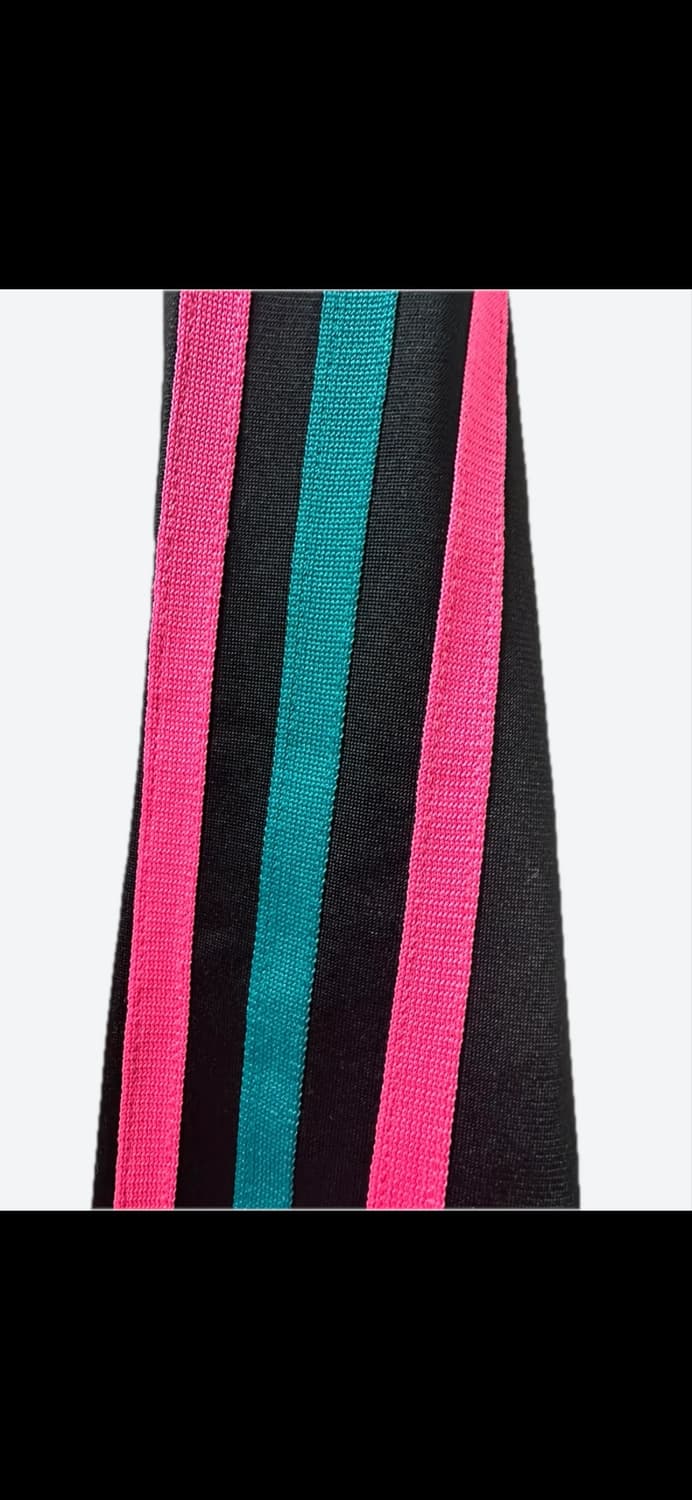 아디다스 블랙 핑크/민트 삼선 트랙탑 져지 상품이미지6