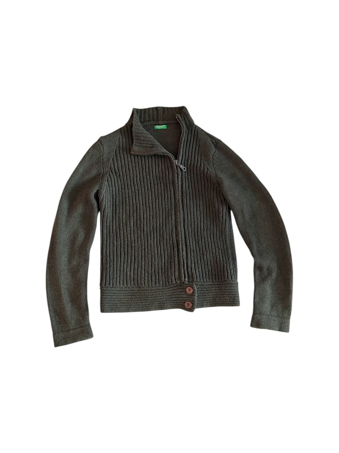 2000‘s Side-Zip Knit Jacket 상품이미지1