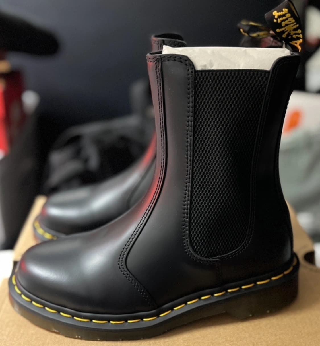 닥터마틴 2976 하이 블랙 스무스 240 uk5 상품이미지1