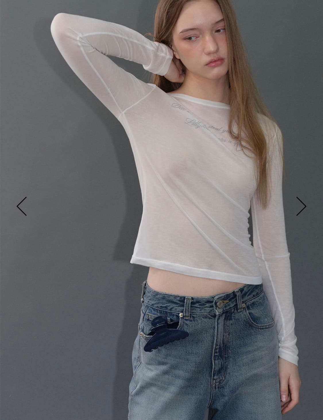 릴리코츠 Lettering T-shirt 상품이미지5