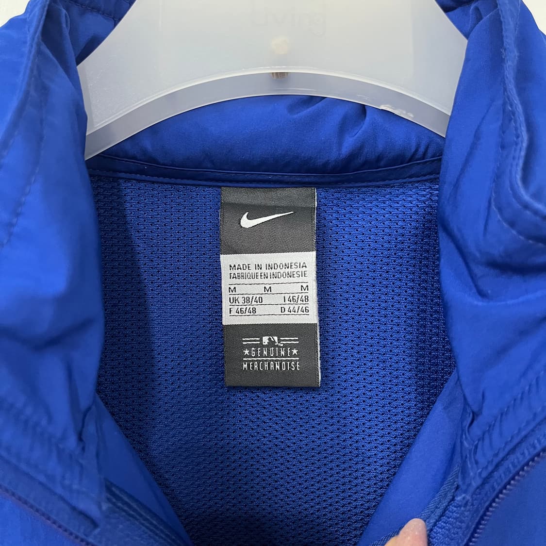 나이키 x 제뉴인 머천다이즈 LA 다저스 블루 바람막이 자켓 상품이미지6