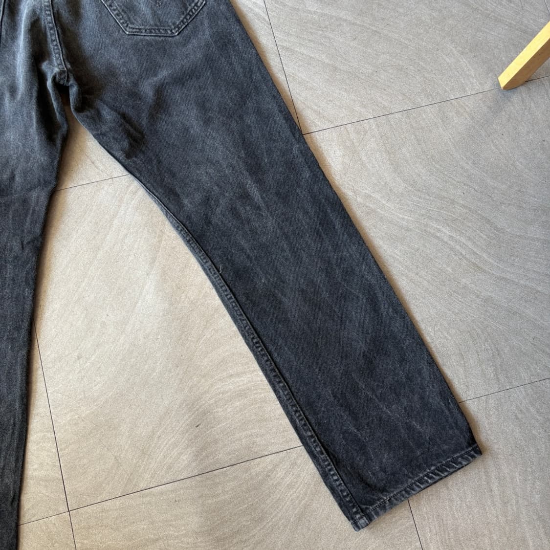 리바이스 정품 505 데님 블랙 팬츠 바지 상품이미지9