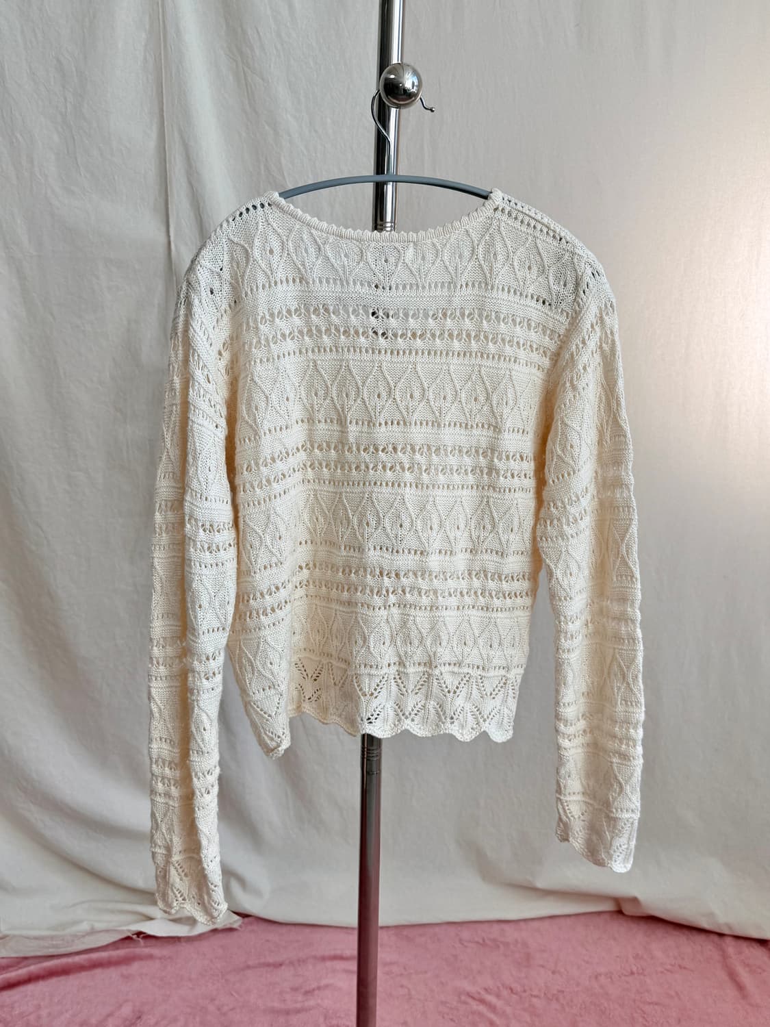 Composition by KENZO 90‘s 겐조 크로셰 가디건 상품이미지5