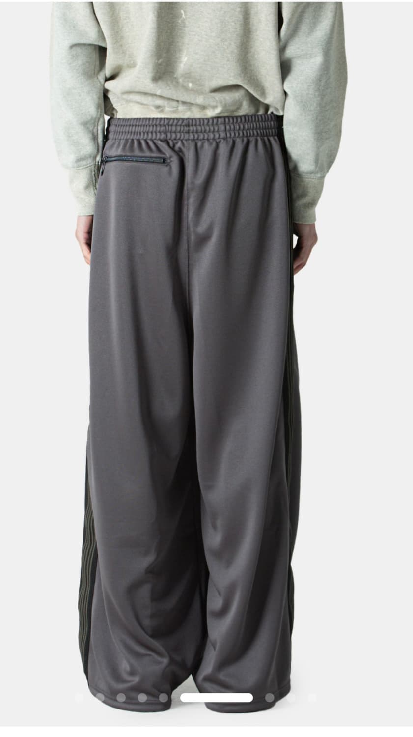 새제품 S 니들스 HD팬츠 차콜 그레이 HD트랙팬츠 S 상품이미지5