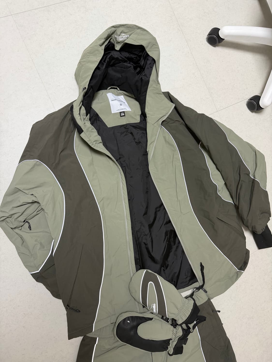 2526 디미토 보드복 2xl (장갑포함) 상품이미지6