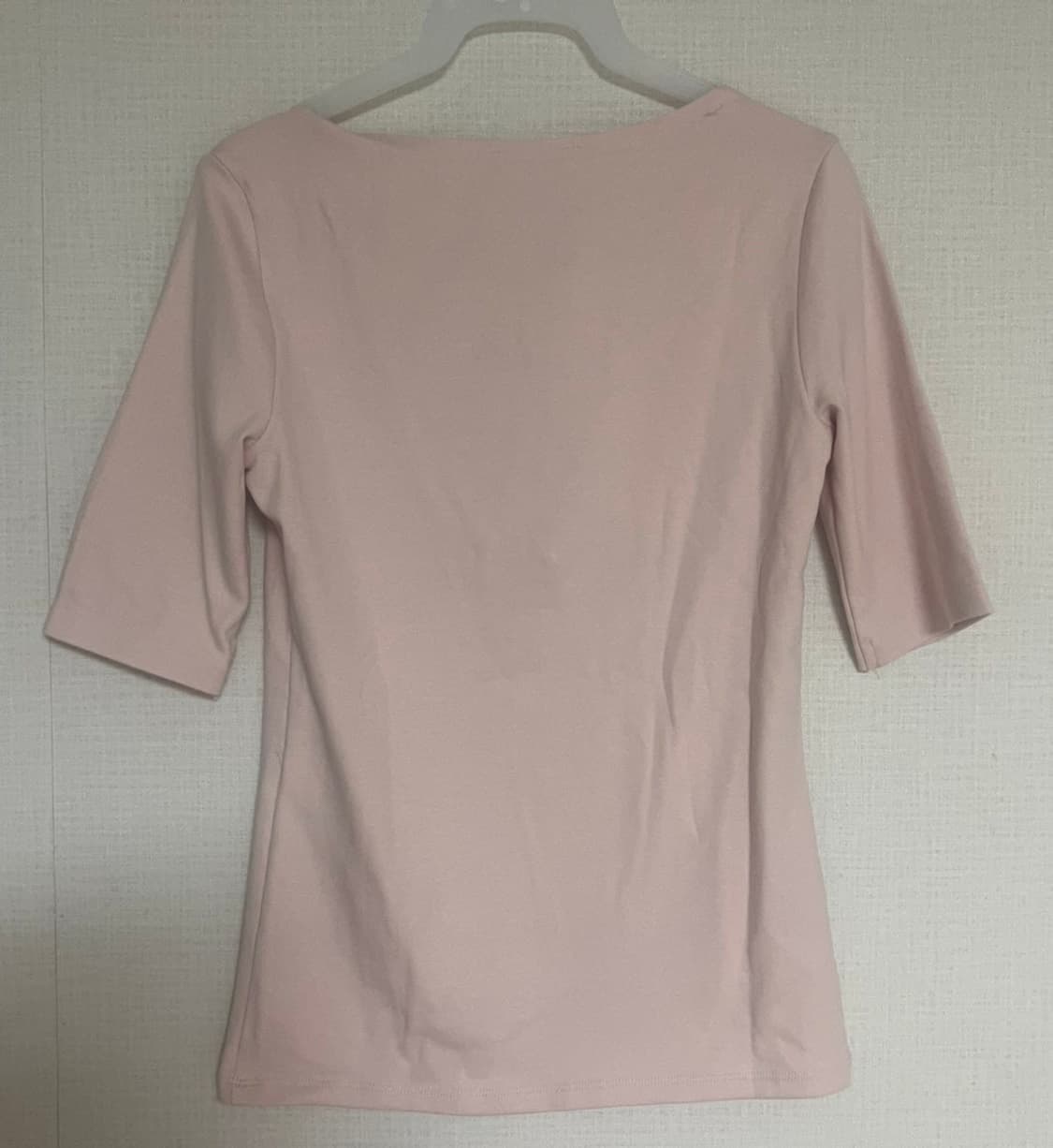 ZARA 자라 스퀘어넥 티셔츠 핑크 상품이미지7