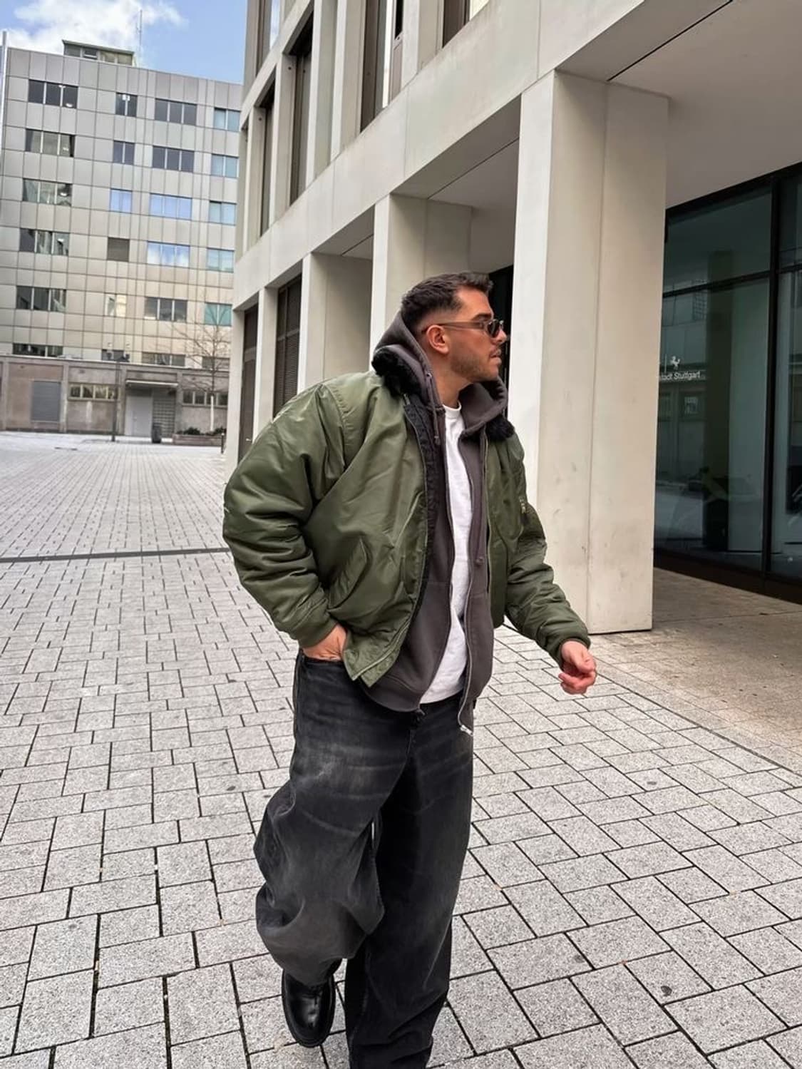 60s USAF 군용 항공점퍼 ma-1 빈티지 패치워크 mens 상품이미지1