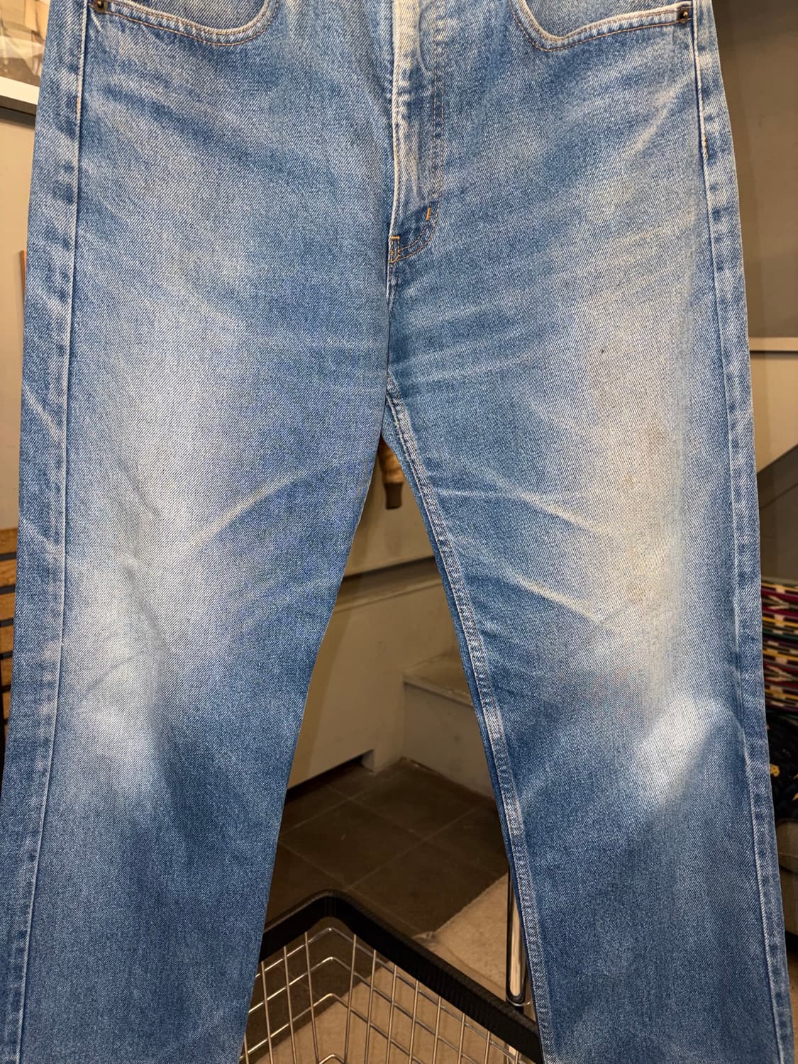 80-90’s Armani Jeans denim washed pants 상품이미지7