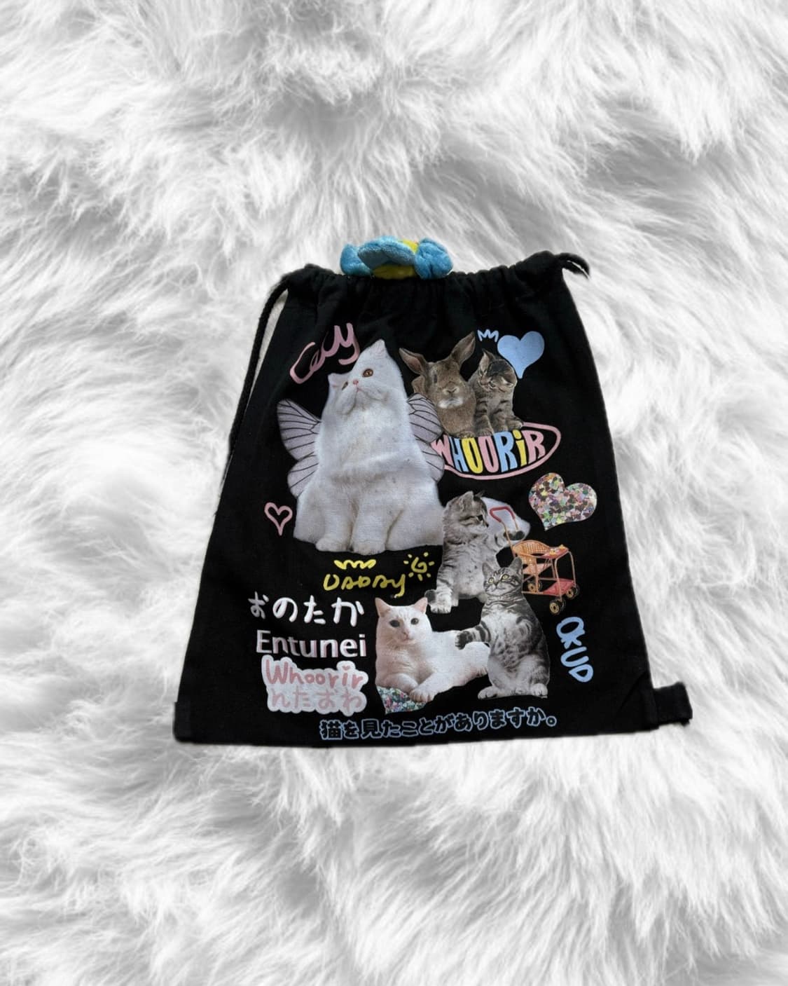 키치 고양이 짐색 백팩 상품이미지1