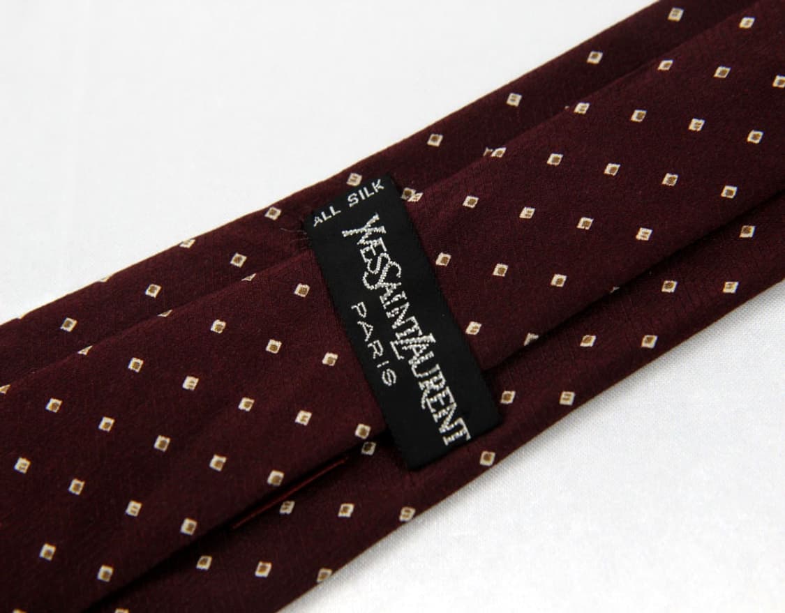 입생로랑 7cm A등급 이태리 남자 명품 넥타이 상품이미지3