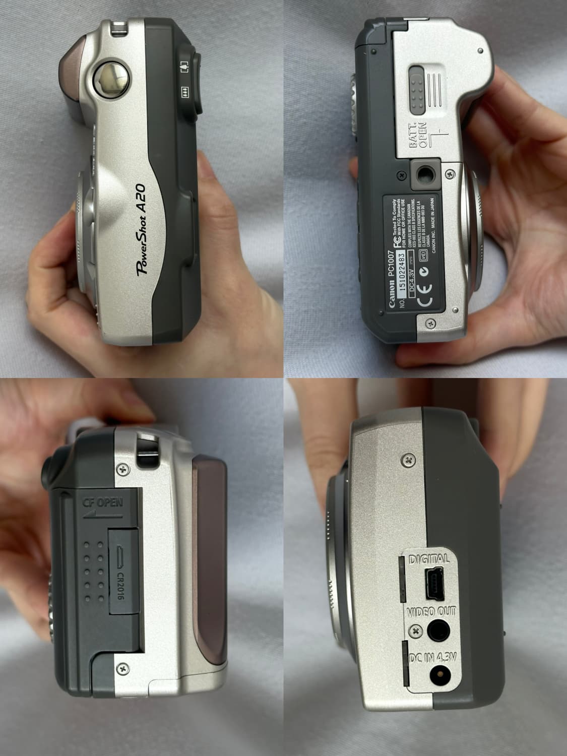 레어) 작례⭕️ 캐논 파워샷 A20 / CCD 필름톤 / AA건전지 상품이미지5