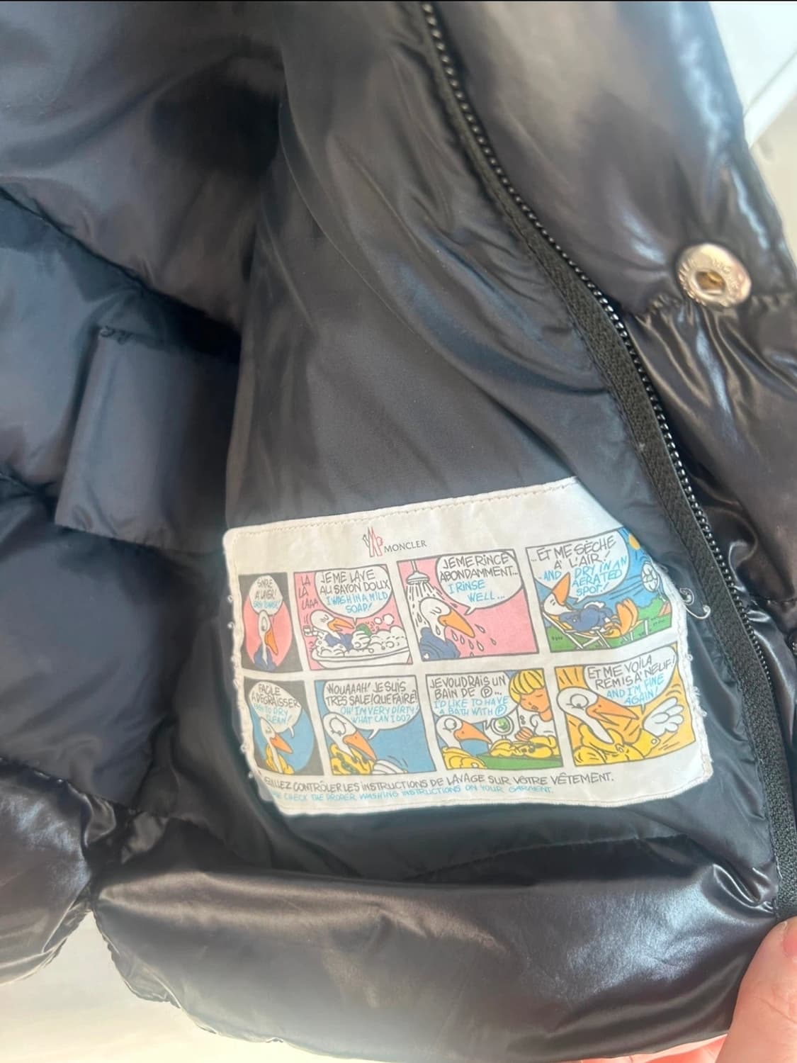 몽클레어 키즈 패딩 조끼 블랙 상품이미지3