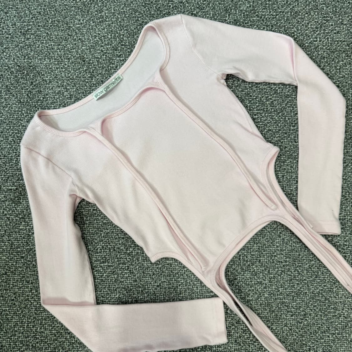 슬로우가먼츠 투웨이 가터 롱슬리브 상품이미지2