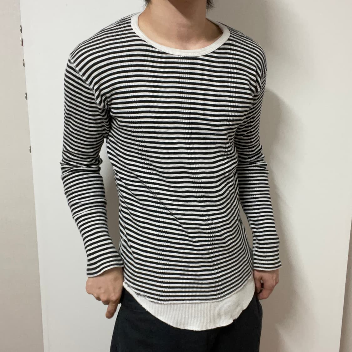 MICHEL KLEIN PARIS GRUNGE SPRITE KNIT SL 상품이미지3