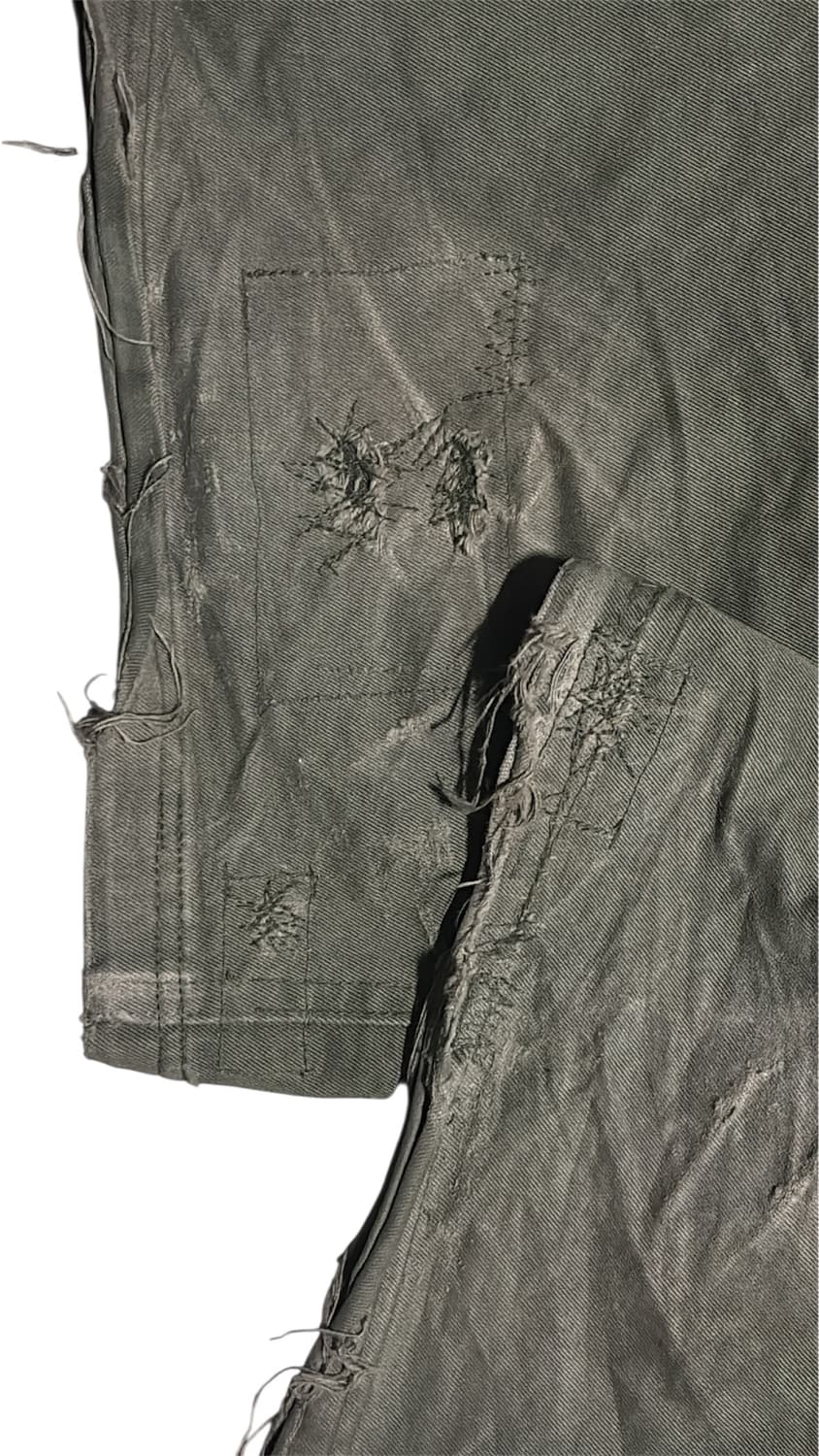 Far Archive Layerd Work Pants Olive 상품이미지4