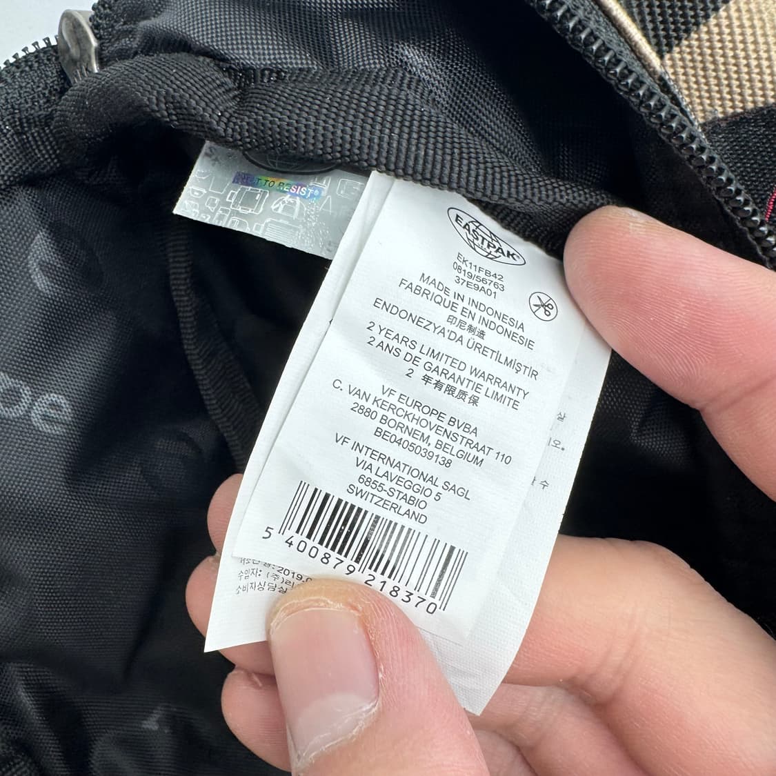 에이프 X 이스트팩 웨이스트백 상품이미지5