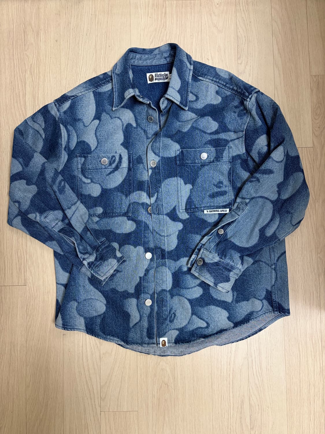 베이프 데님 자켓 상품이미지1