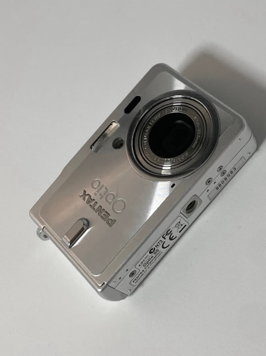 펜탁스 옵티오 s6 실버 빈티지디카/pentax optio s6 부품용 상품이미지4