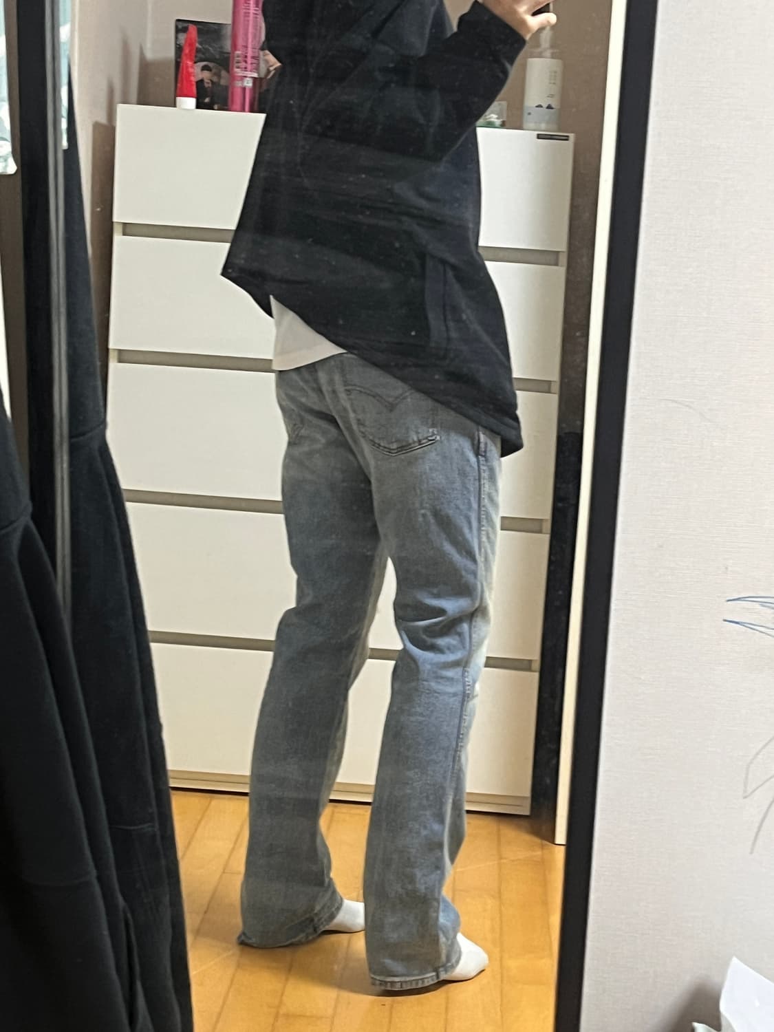 마틴로즈 보스 후디s 급처 판매 상품이미지3