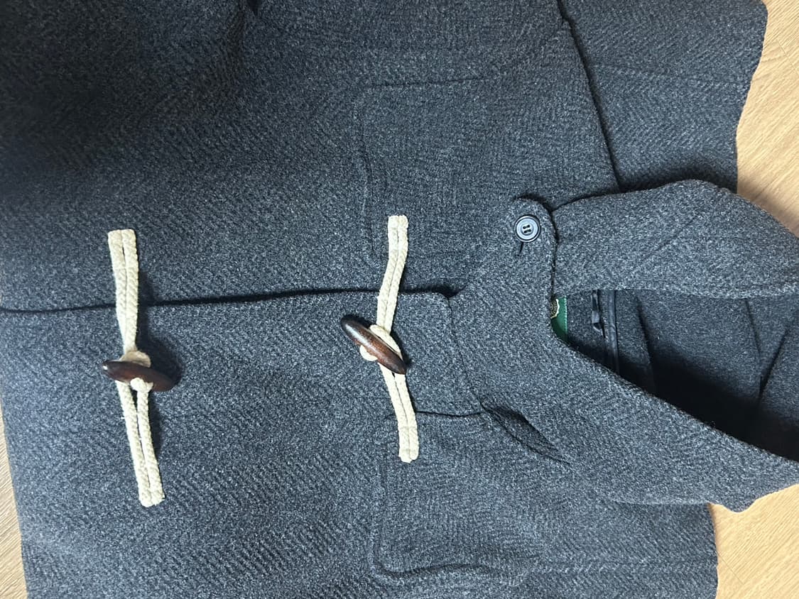 일본 울 더플코트 L 상품이미지2