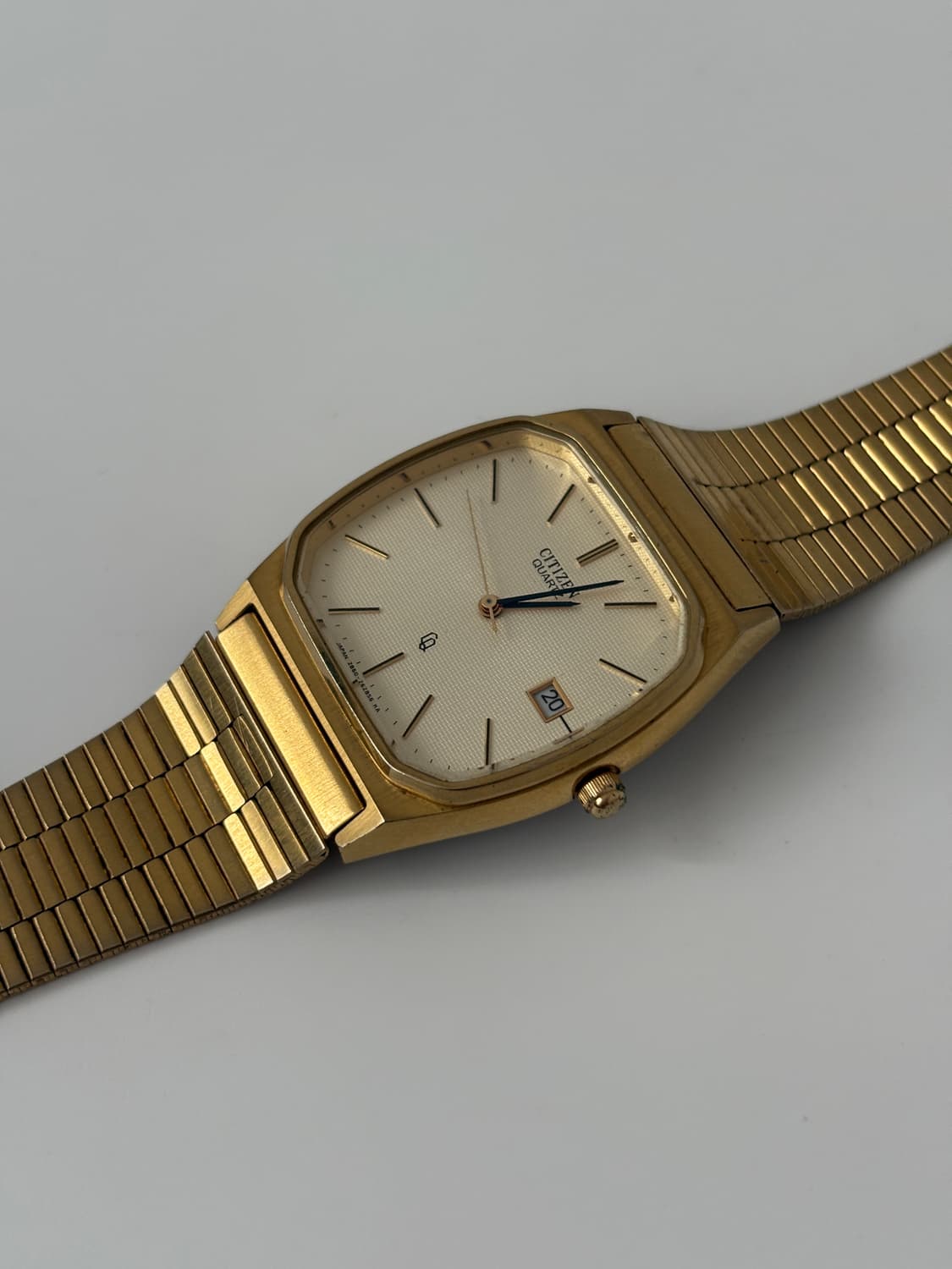 1980s CQ Gold Square Quartz 상품이미지6