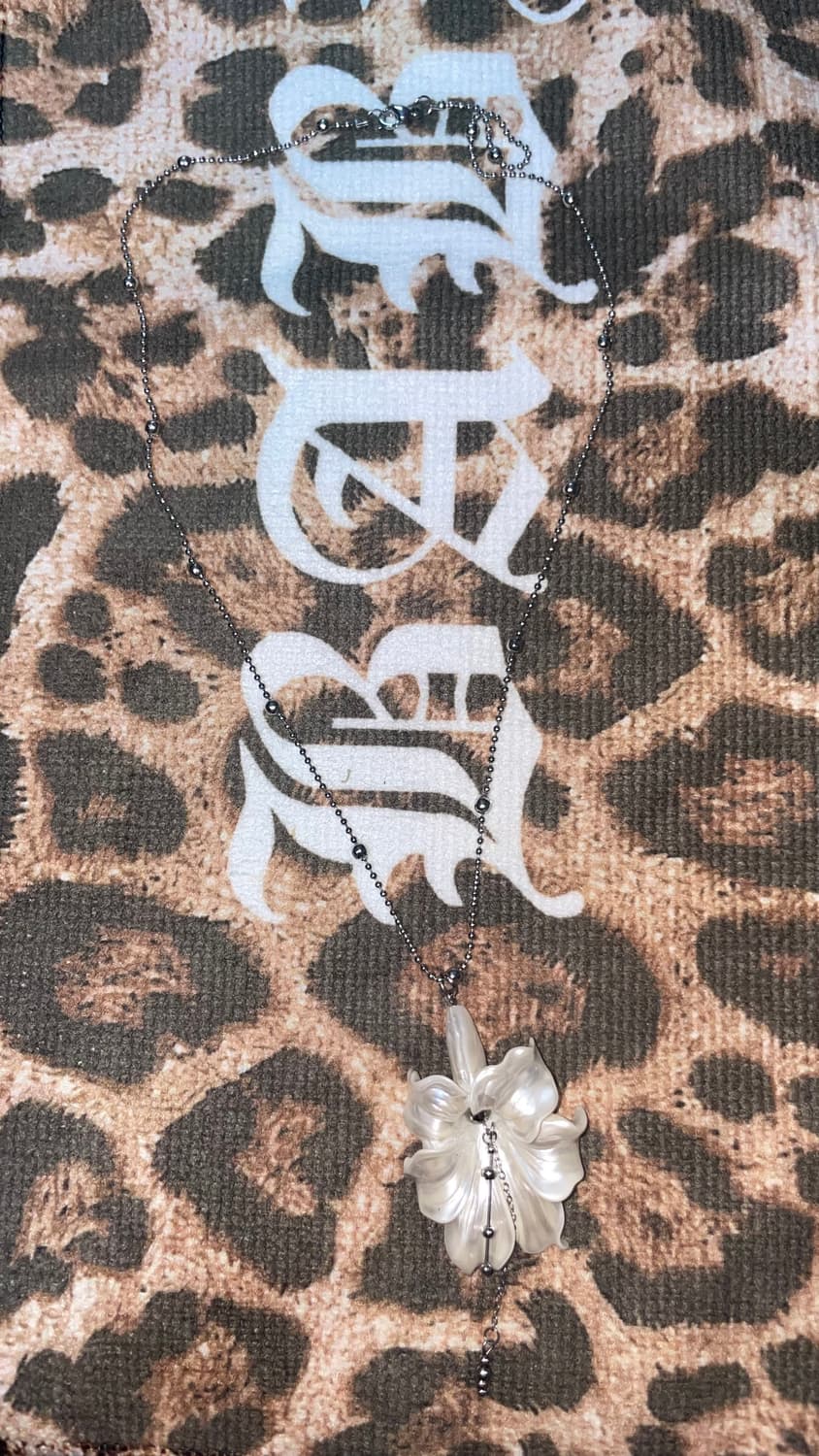 릴리 백합 목걸이 상품이미지2