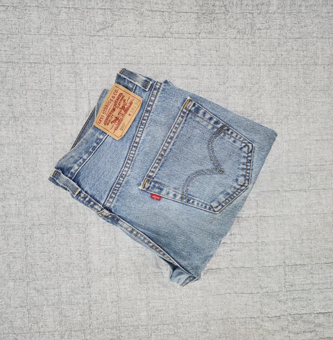 [33x30] 리바이스 550 연청 데님진 청바지 상품이미지1