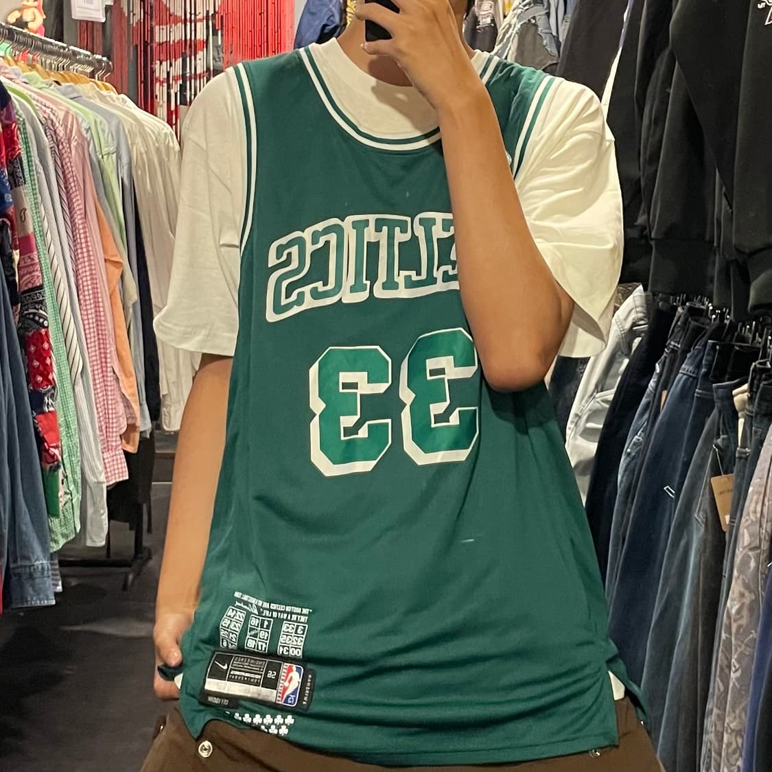 [IM] NBA 셀틱스 그린 나지 져지 상품이미지2